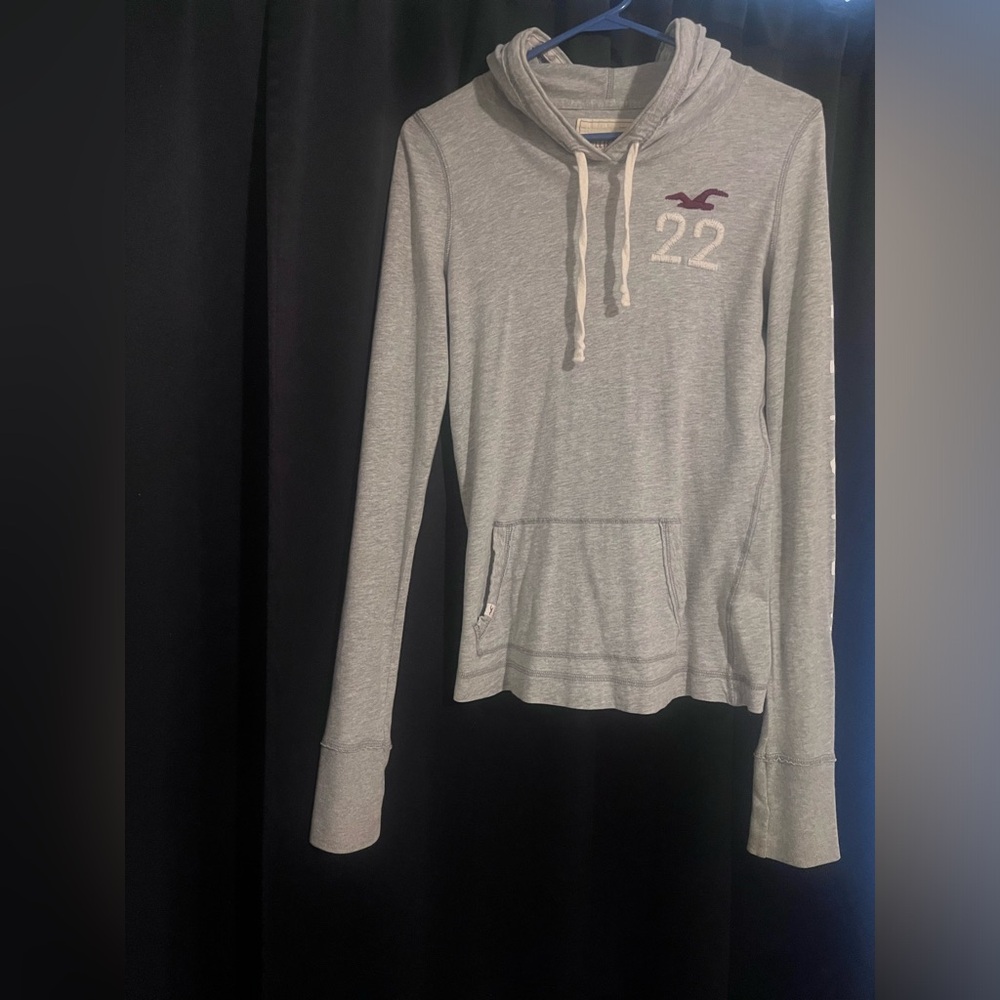 Hollister Long Sleeve Hooded T-shirt